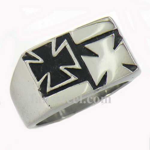 FSR11W38 cut out iron cross Ring - Click Image to Close